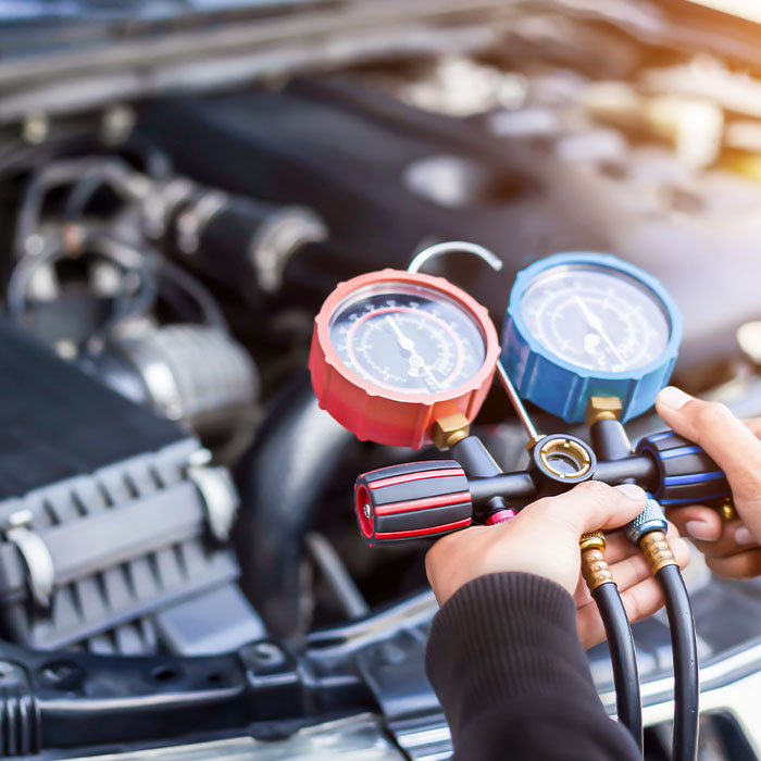 Car air conditioner check service